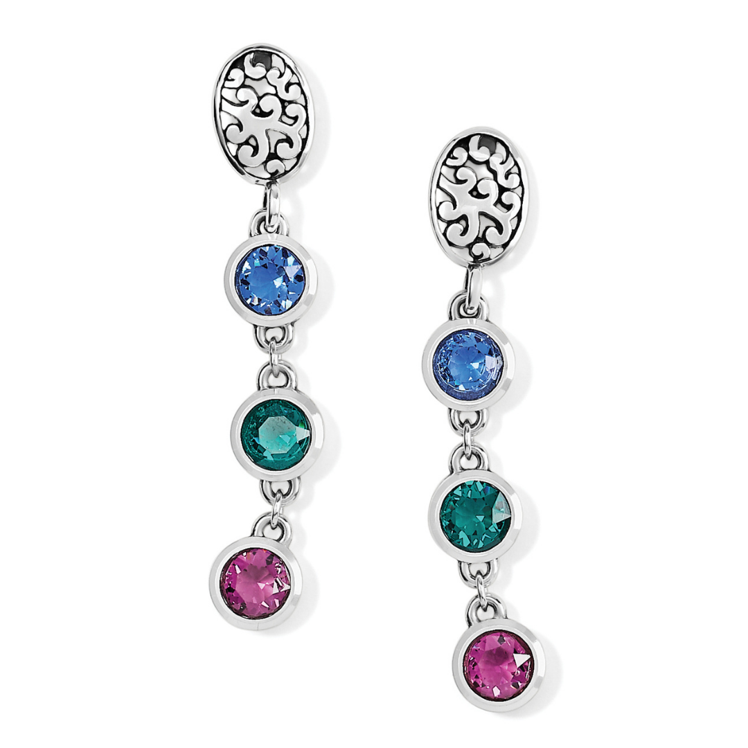 Brighton Elora Gems Dots Post Drop Earrings - The Cottage