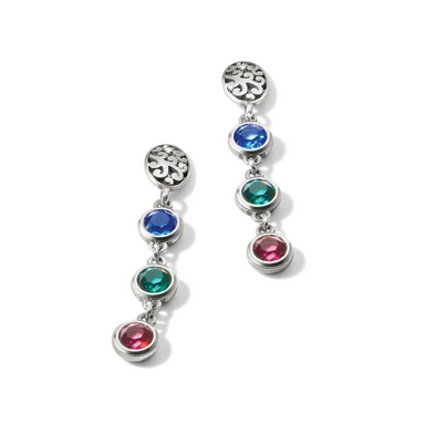 Brighton Elora Gems Dots Post Drop Earrings - The Cottage