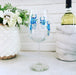 Wine by Design Hand-painted Crab Wine Glass - The Cottage