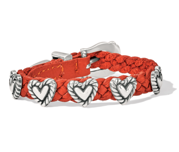 Brighton Roped Heart Braid Bandit Bracelet - The Cottage