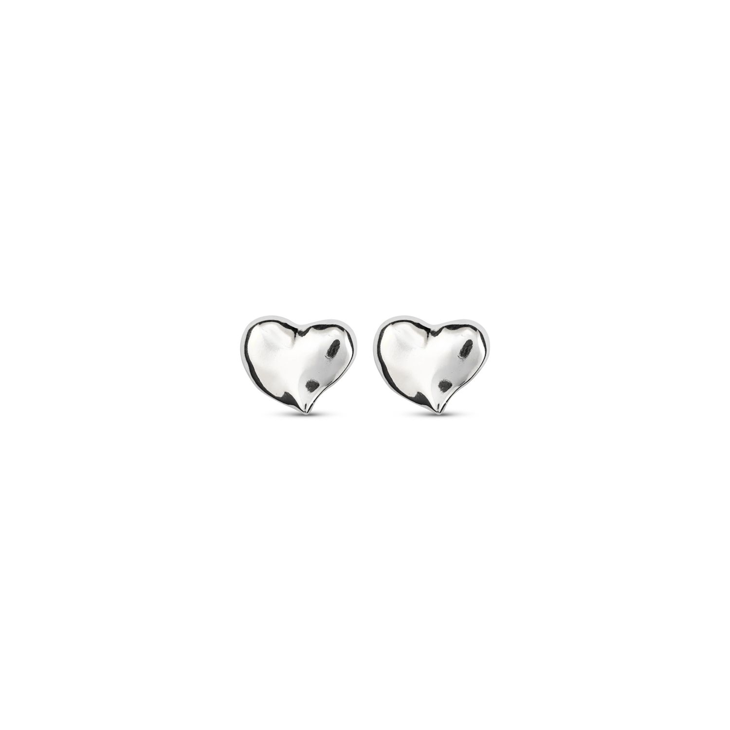 Uno de 50 Heart Earrings - Silver - The Cottage