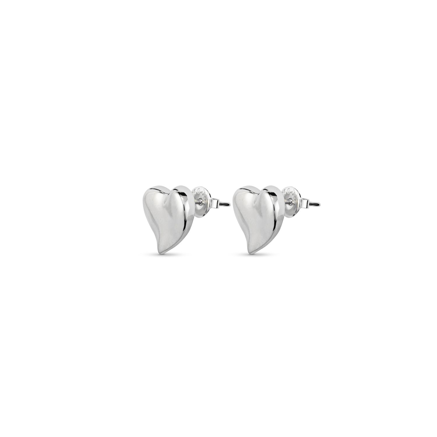 Uno de 50 Heart Earrings - Silver - The Cottage