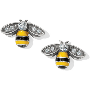 Brighton Bee Happy Mini Post Earrings - The Cottage